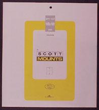 Scott Mounts Black, 185/181 mm (pkg 4) (01007B)