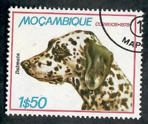 Mozambique #663 used single