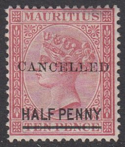 Mauritius 47 MH CV $12.00