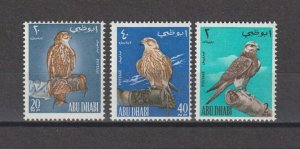 ABU DHABI 1965 SG 12/14 MNH Cat £65