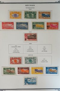 Reunion Clean 1800s to 1939 Vintage Stamp Collection