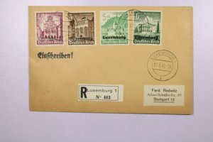 Luxembourg 1941 - Registered Mail - F54721