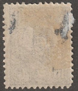 Persia, Scott#77,  mint, hinged,  10ch,  black