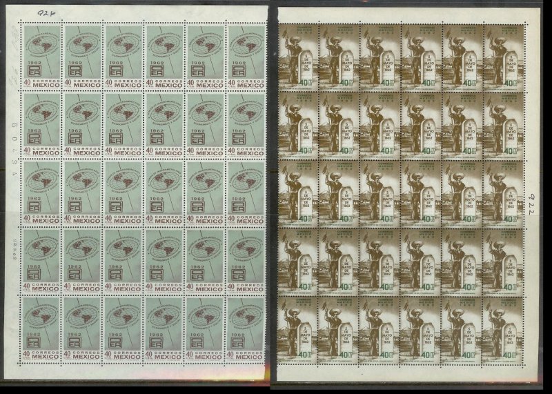 MEXICO (189) Partial Sheets 4350+ Stamps All Mint Never Hinged Huge selection!