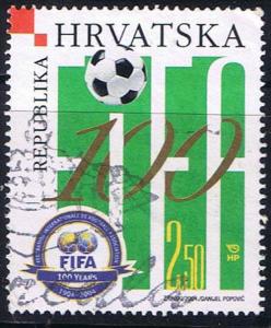 Croatia. FIFA Centenary  SC 554. FU.