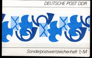 German DDR Scott # 2433 (10), mint nh, cpl booklet, Mi # SMHD 15
