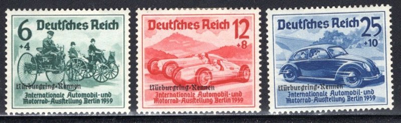 Germany #B141-B143 Unused VF   CV $57.00   ...   2382591