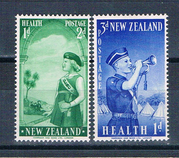 New Zealand B54-55 MNH Scouts 1958 (MV0406)