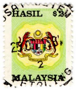 (I.B) Malaysia Revenue : General Duty $2 (small format) 
