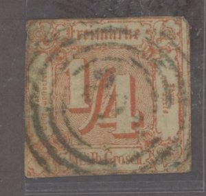 Thurn & Taxis #8 Used Single