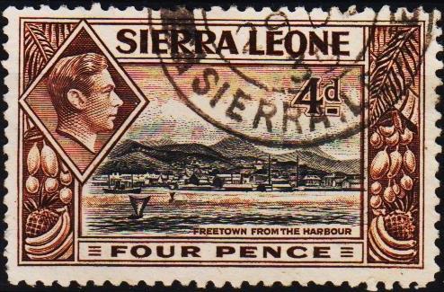 Sierra Leone. 1938 4d S.G.193 Fine Used