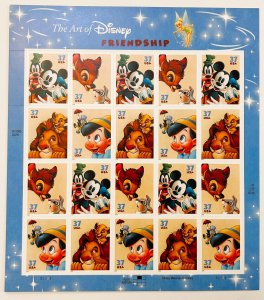 0389 - Disney Friendship Mini-Sheet - #3865-3868, MNH