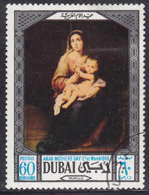 Dubai 97 CTO 1969 Madonna and Child