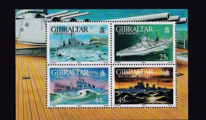 GIBRALTAR 1994 ,MNH World war II S/S  # 660