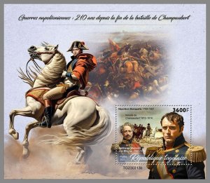 TOGO 2023 MNH Napoleon 210th anniversary of the Battle of Champaubert S/S #313b