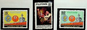 PHILIPPINES Sc 1291-1300 NH ISSUE OF 1976 - LOT OF 10V