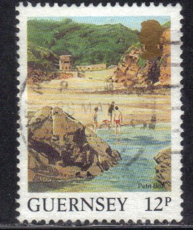 GUERNSEY  SC# 372 **USED** 1988-89  12p  SEE SCAN