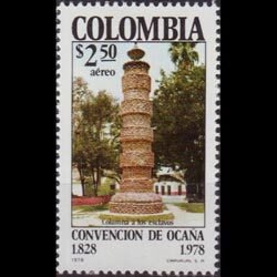 COLOMBIA 1978 - Scott# C659 Slave Column Set of 1 NH