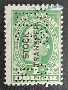 StampGeek Scott #RD12 USED, FINE-VERY FINE, LH,  NO GUM,  CUT CANCEL