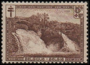 Belgium B93 - Mint-H - 5 + 5c Coo Waterfall (1929)
