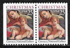 USA 2427v: 25c Madonna and Child, MNH, VF