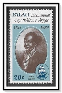 Palau #36 Captain Wilson's Voyage MNH