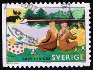 Sweden #2536a Summer by the Lake; Used (1.00)