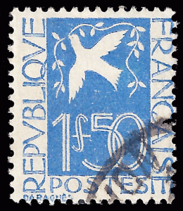France 1934 Sc 294 UVG Dove of Peace