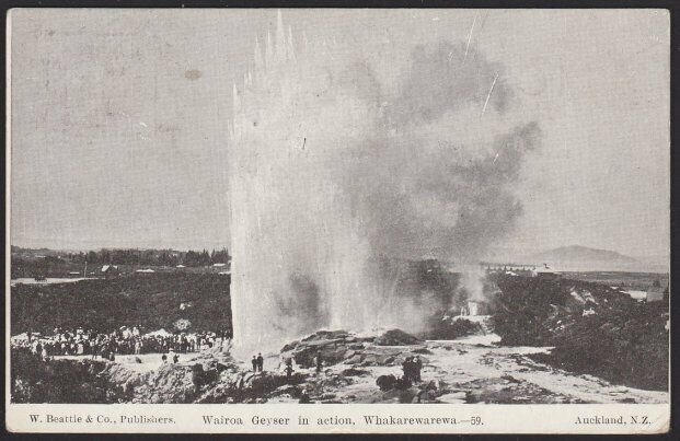 NEW ZEALAND 1908 Unusual use 2½d Wakatipu on postcard to Belgium............2713