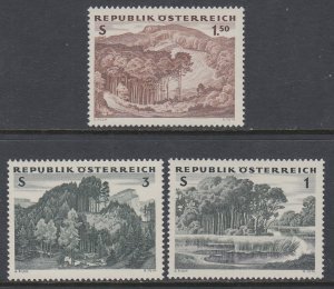 Austria 685-687 MNH VF