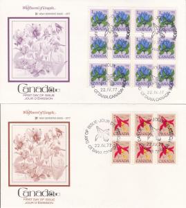 Canada # 705 / 729,  Cacheted First Day Covers,