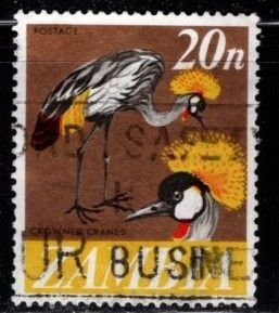 Zambia - #46 Crowned Cranes - Used