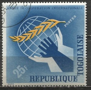 Togo; 1965: Sc. # 540; Used CTO Single Stamp