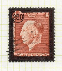 Greece 1947 Early Issue Fine Used 250D. Surcharged NW-130385
