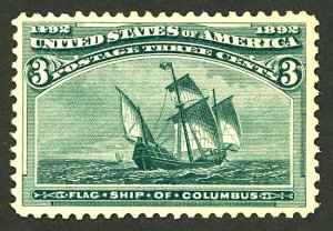 U.S. #232 MINT OG NH