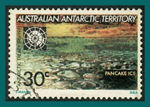 AAT 1971 Antarctic Treaty, 30c used #L20,SG20