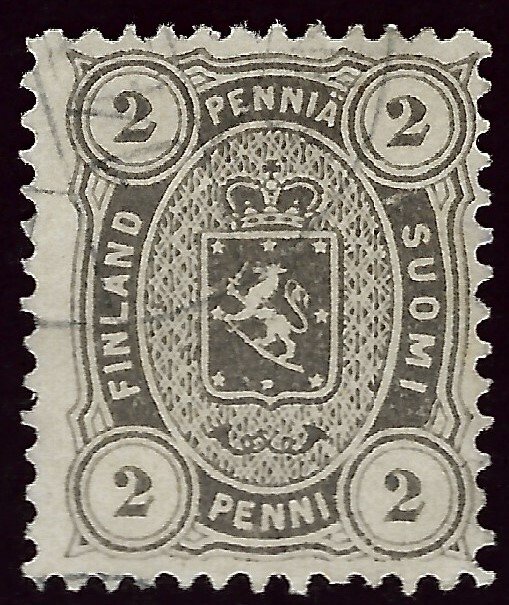 Finland SC#25 Used Fine hr SCV$20.00..fill a key spot!!