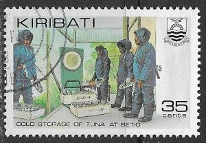 Kiribati ~ Scott # 382 ~ Used ~ Cold Storage