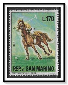 San Marino #632 Horses MNH