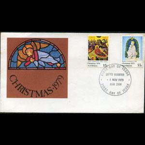 AUSTRALIA 1979 - FDC-719/21 Christmas