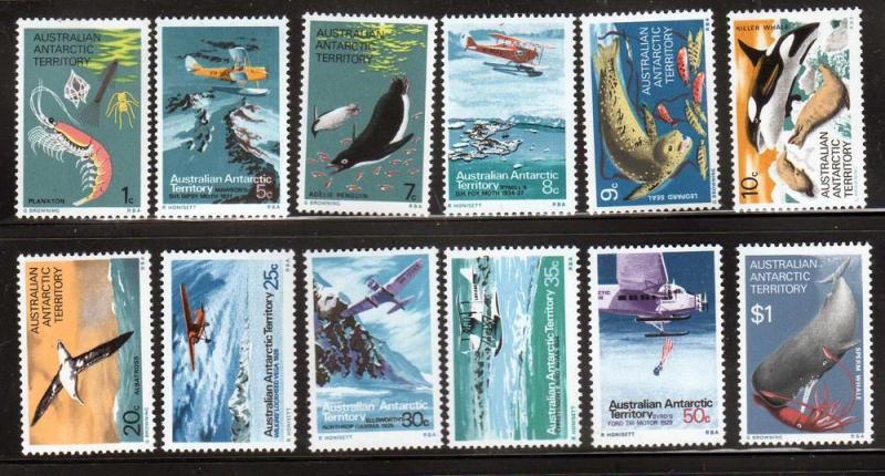 Australian Antarctic Scott L23-l34 MNH!