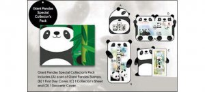 Singapore 2012 MNH FDC Giant Pandas Special Collector's Pack Set Sheet Cover