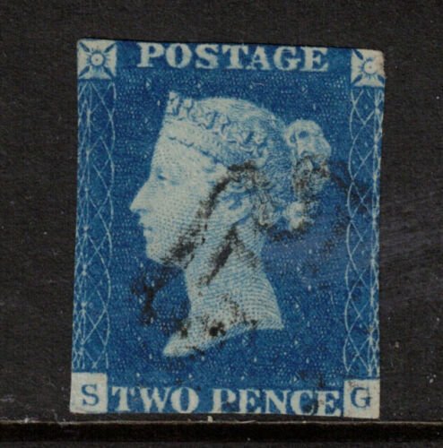 Great Britain #2 Used With Light Cancel 