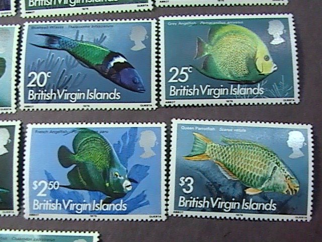 BRITISH VIRGIN ISLANDS # 284-300-MINT/NEVER HINGED-COMPLETE SET--QEII--1975