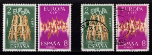 Spain 1972 Europa, Set [Mint/Used]