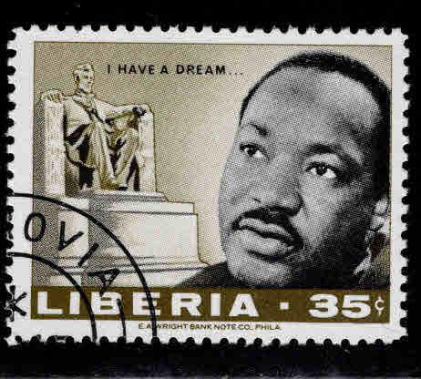 LIBERIA Scott 482 MLK Used stamp