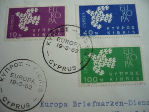 Europa 1962 - Cyprus - Set - First Day Cover