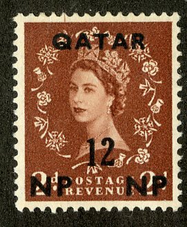 QATAR 22 MNH SCV $5.00 BIN $3.00 ROYALTY