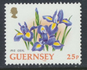 Guernsey  SG 576  SC# 490 MNH Flowers  1992  see scan     