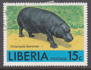 Liberia 766  Pigmy Hippopotamus 1976